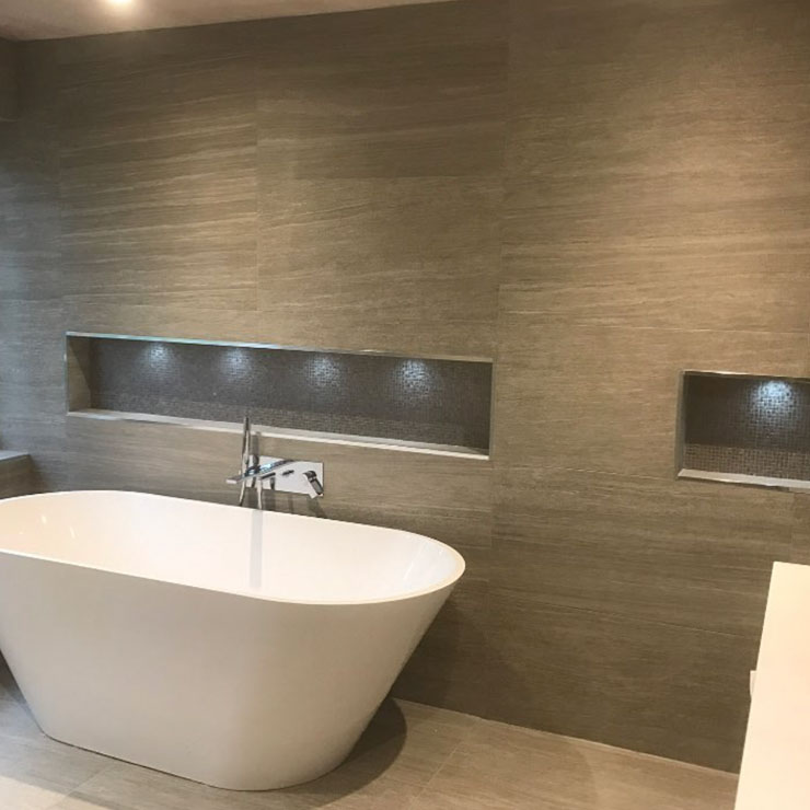 Bathroom tiler