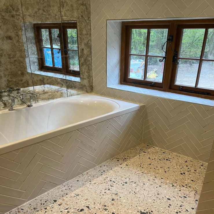 Bathroom tiler