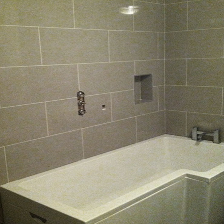 Bathroom tiler